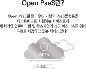 Open PaaS란
